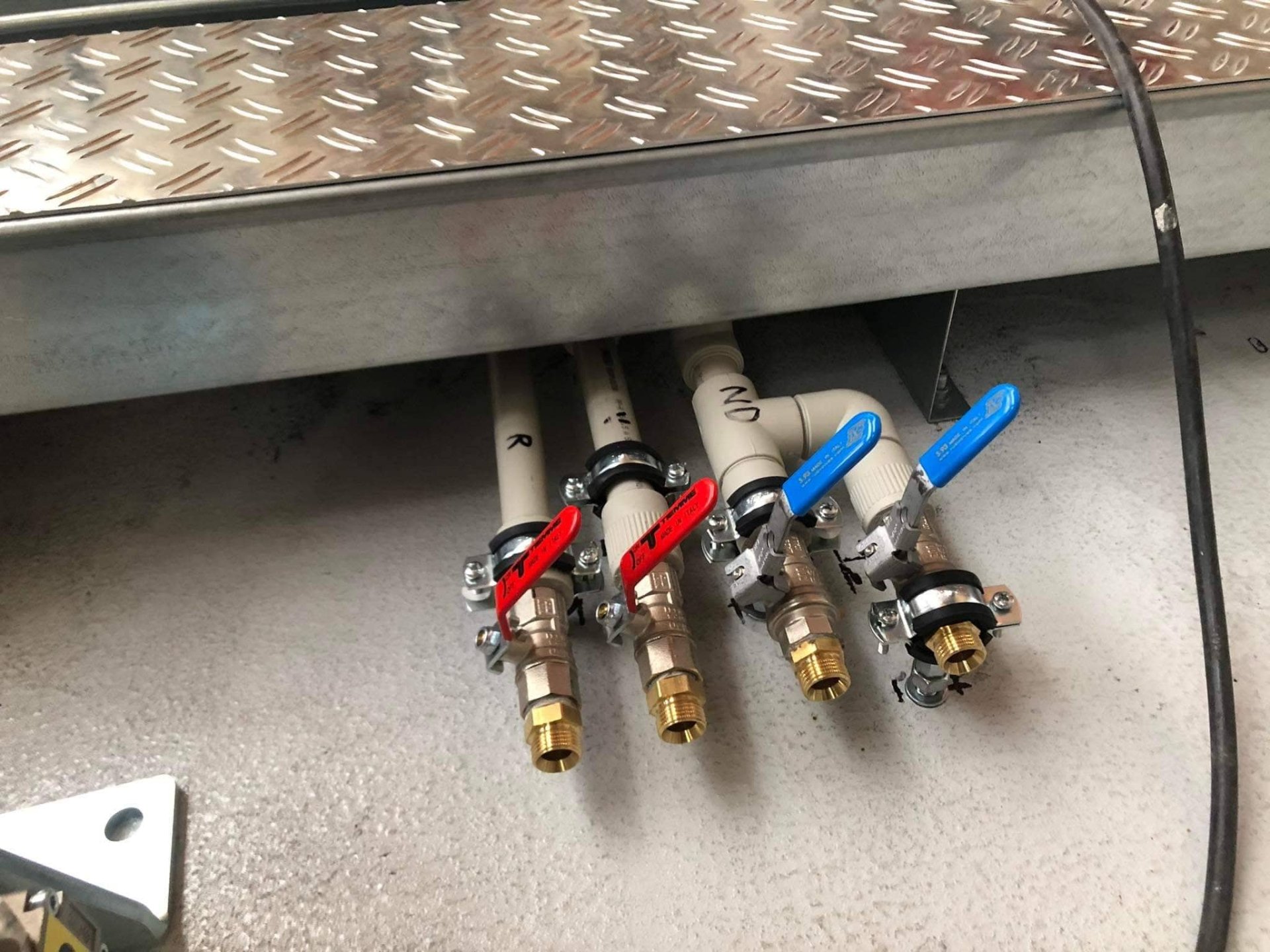 Plumbing work